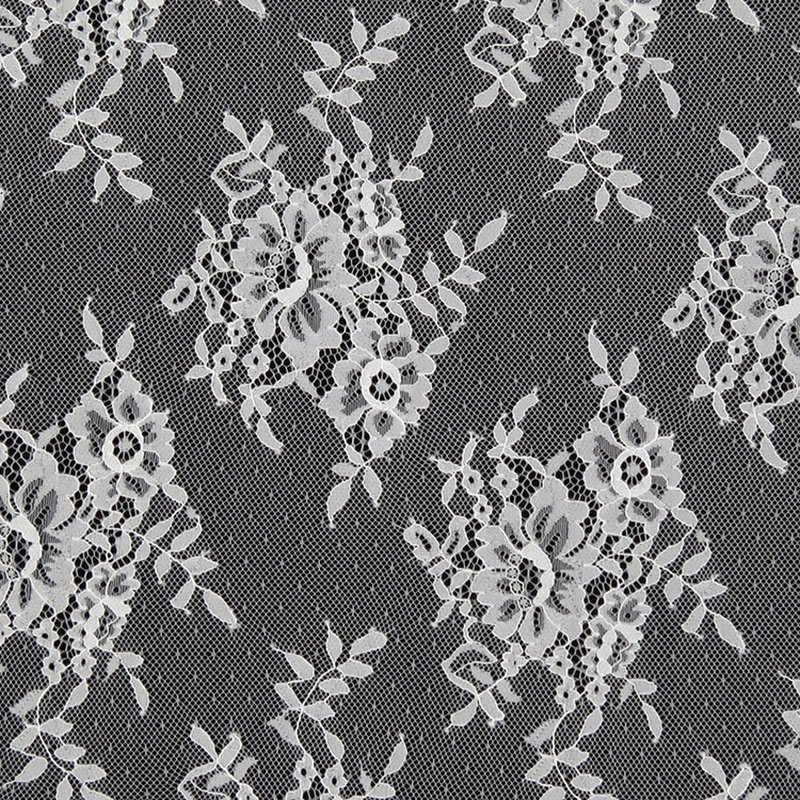 Lace Trim Lace Fabric Bridal Warp Knit for Women's Wear Wholesale Supp 6